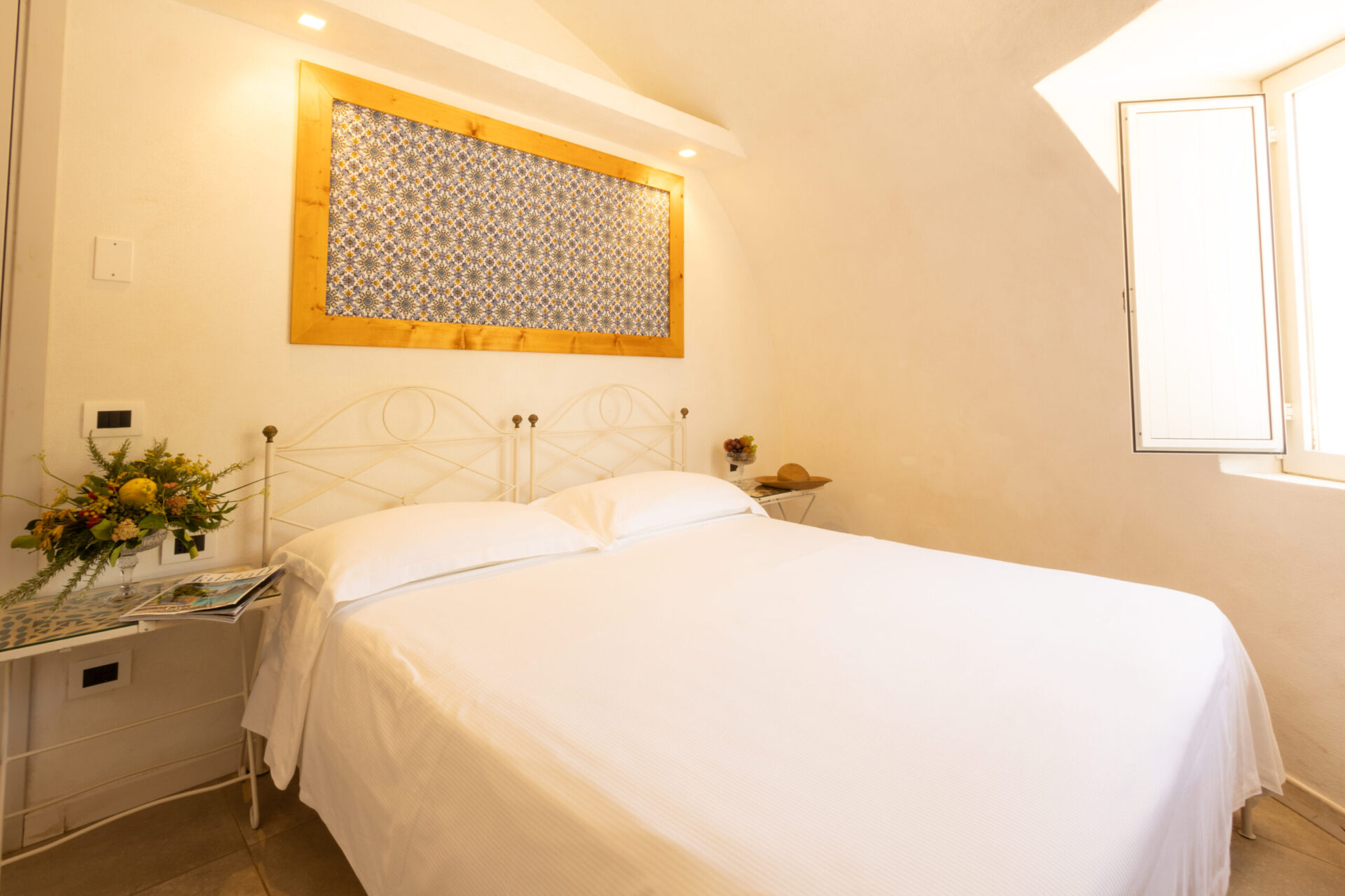 Camera Lodge dell'hotel Villa Favorita a Marsala