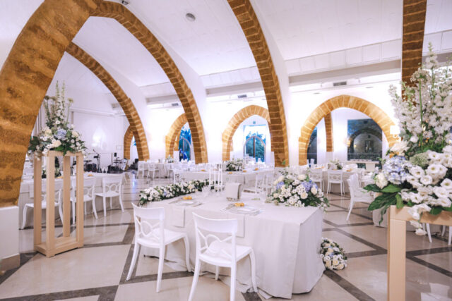 Salone Centrale — sala per ricevimenti a Villa Favorita, Marsala