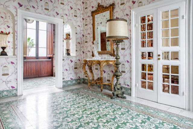 Sala Liberty — sala per ricevimenti a Villa Favorita, Marsala
